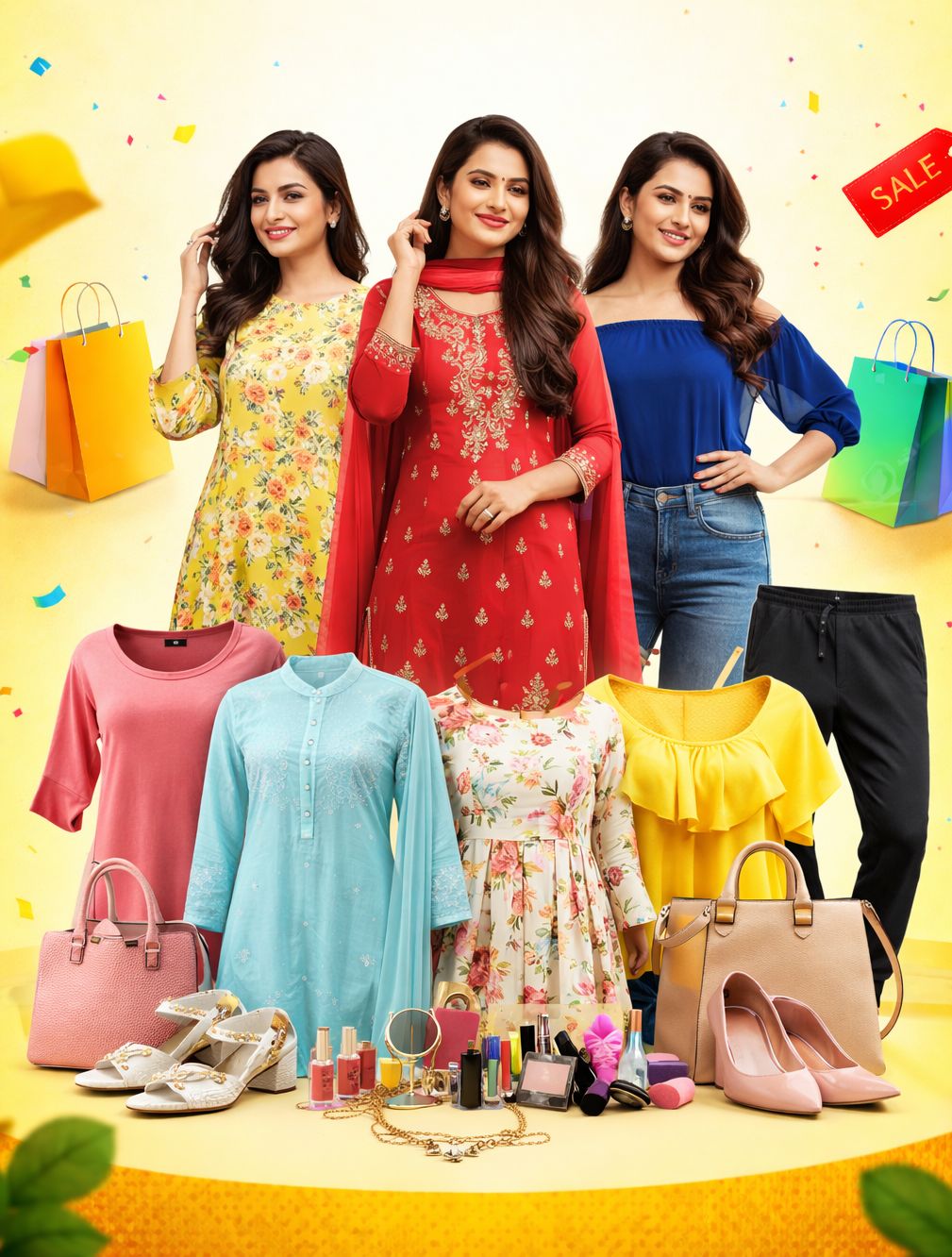 মেয়েদের সকল প্রকার পোশাক কালেকশন