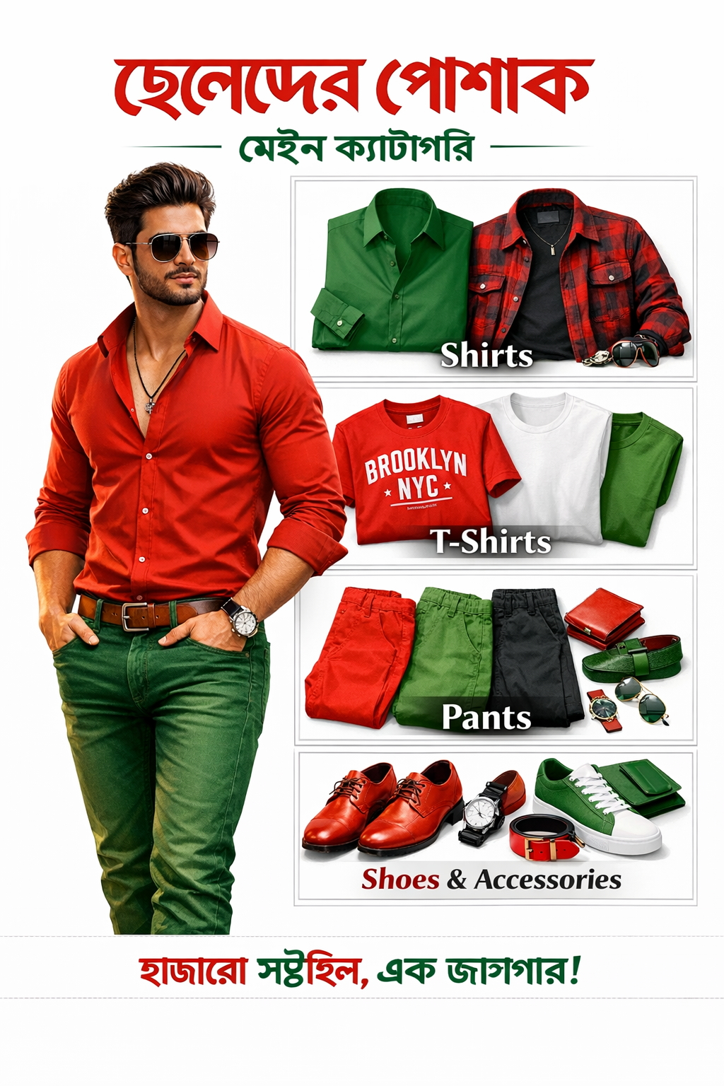 ছেলেদের সকল পোশাক